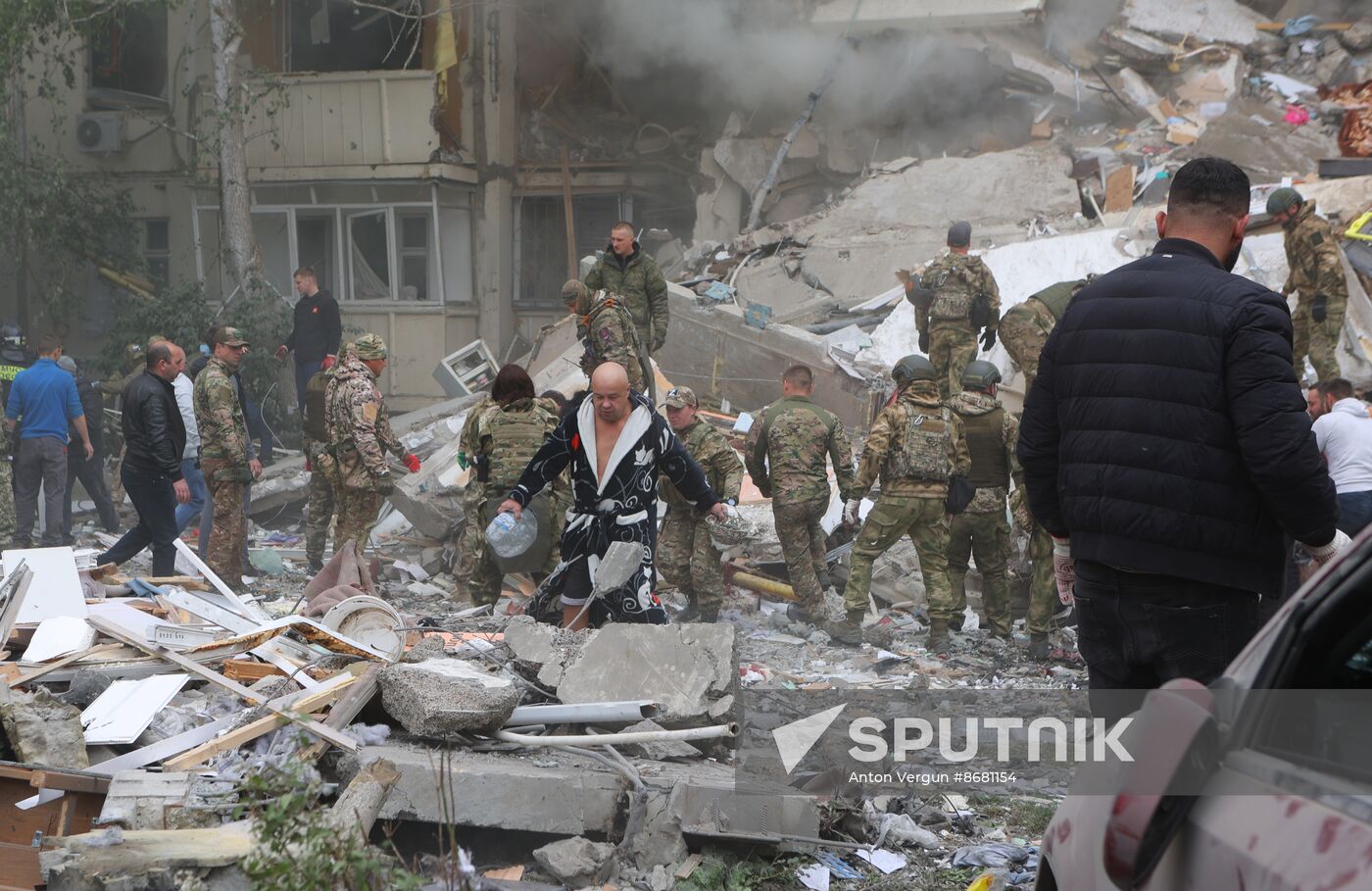 Russia Ukraine Military Operation Shelling Aftermath