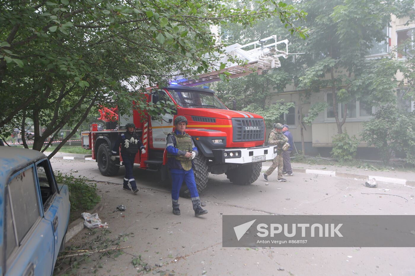 Russia Ukraine Military Operation Shelling Aftermath