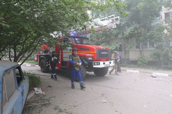 Russia Ukraine Military Operation Shelling Aftermath