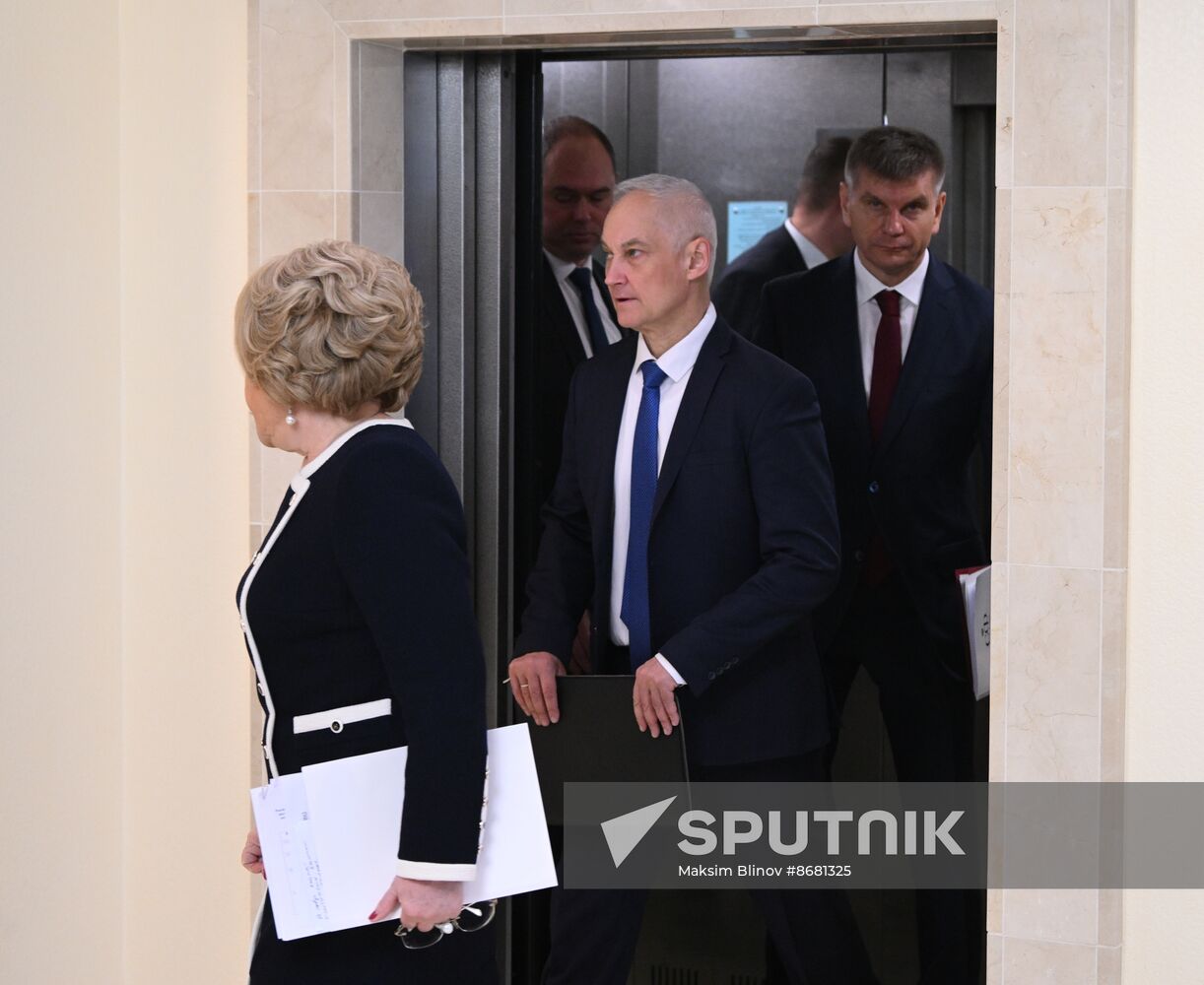 Russia Parliament Ministers