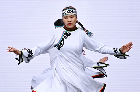 RUSSIA EXPO. Concert program of Russian Wedding Festival with creative groups of Far Eastern Federal District