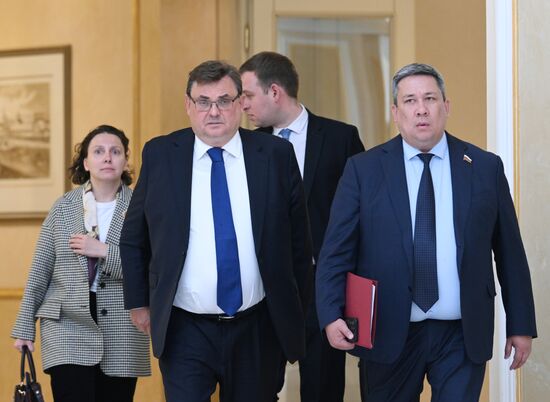 Russia Parliament Ministers