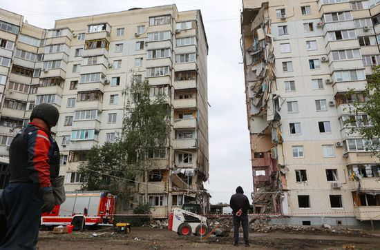 Russia Ukraine Military Operation Shelling Aftermath