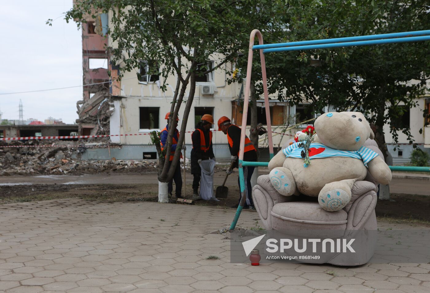 Russia Ukraine Military Operation Shelling Aftermath