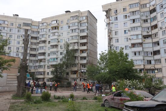 Russia Ukraine Military Operation Shelling Aftermath