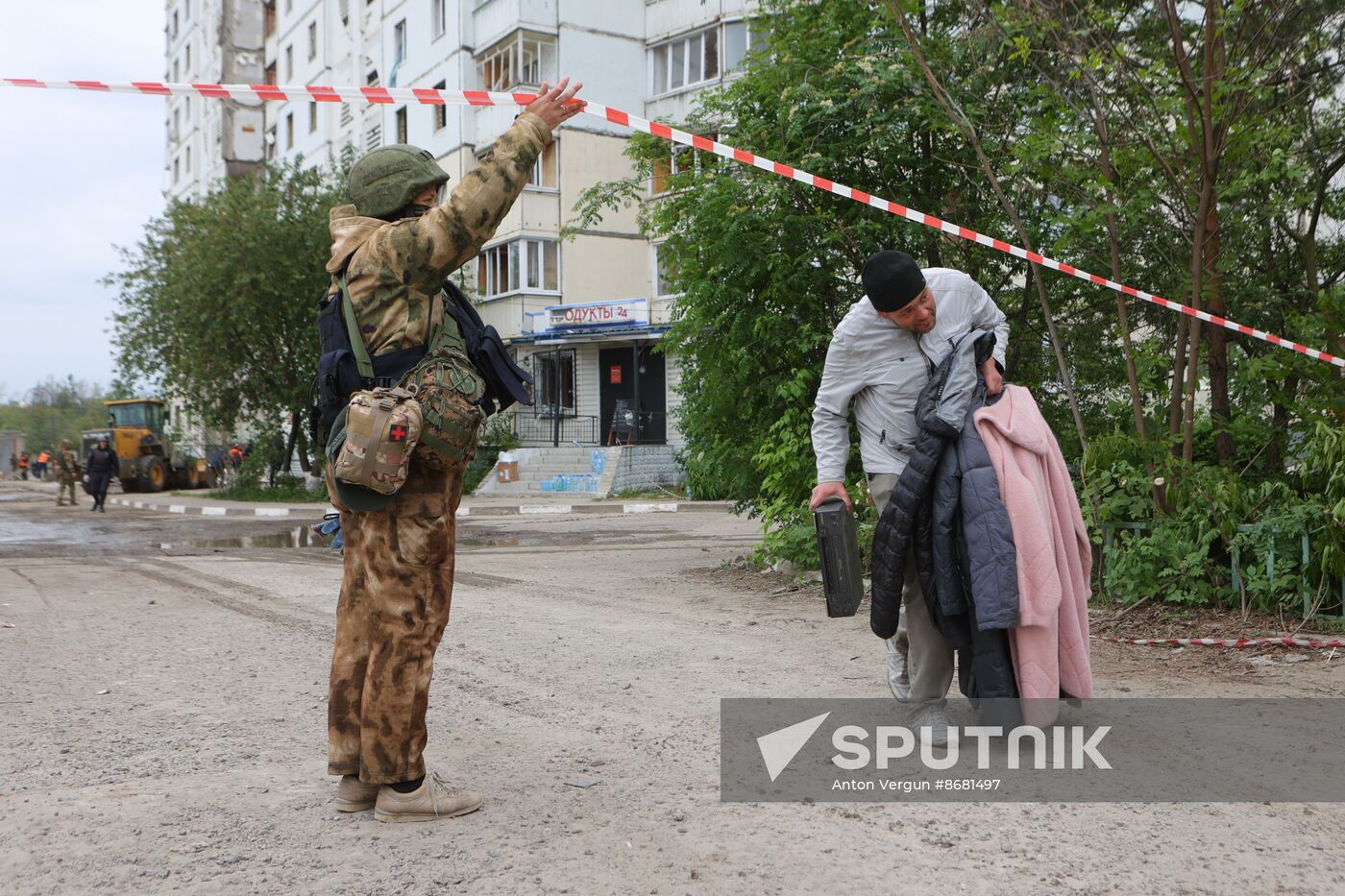 Russia Ukraine Military Operation Shelling Aftermath
