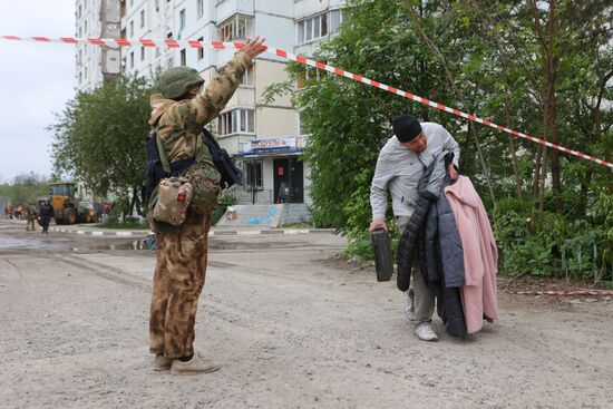 Russia Ukraine Military Operation Shelling Aftermath