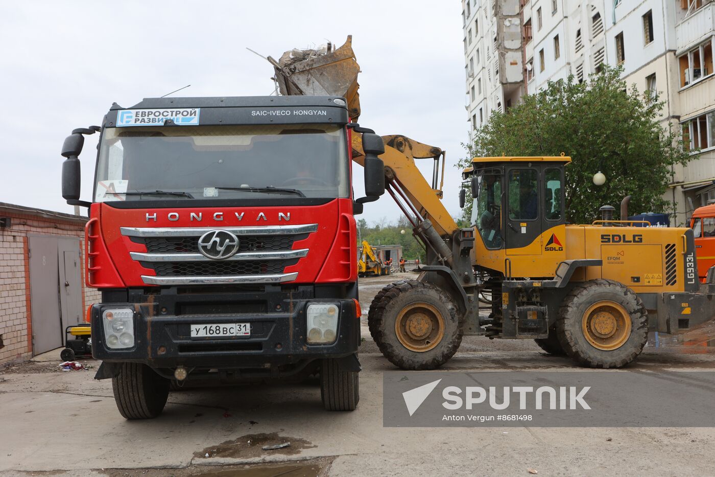 Russia Ukraine Military Operation Shelling Aftermath