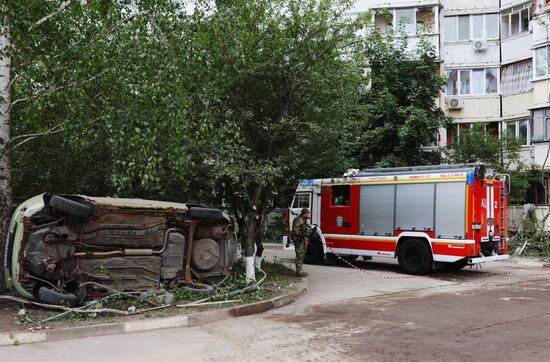 Russia Ukraine Military Operation Shelling Aftermath