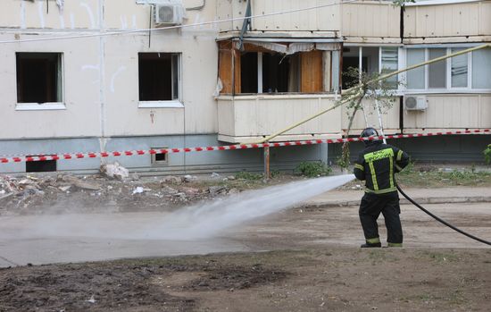 Russia Ukraine Military Operation Shelling Aftermath