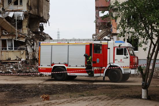 Russia Ukraine Military Operation Shelling Aftermath