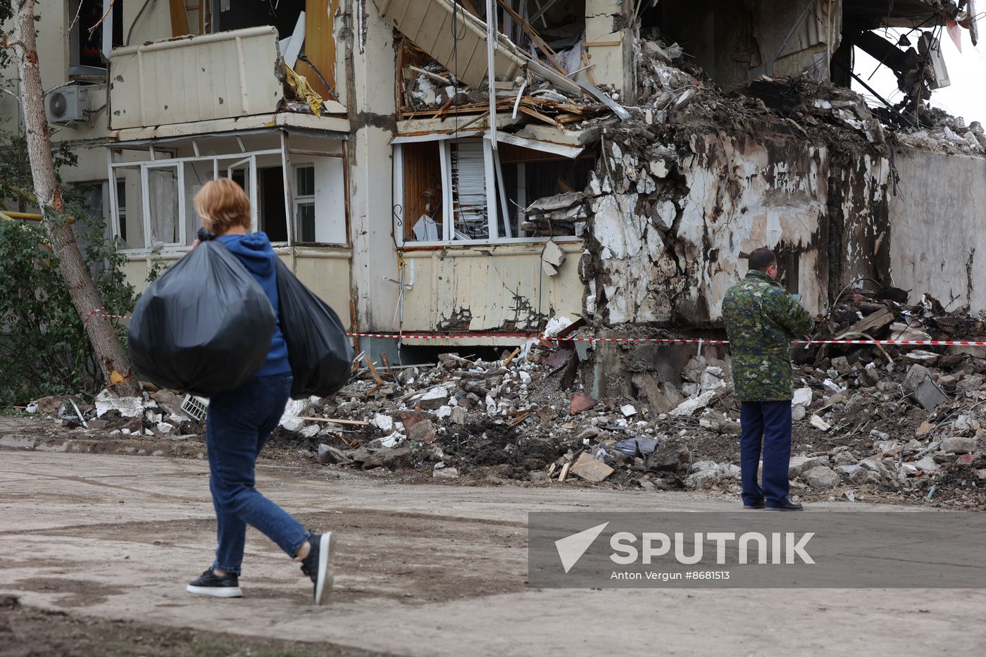 Russia Ukraine Military Operation Shelling Aftermath