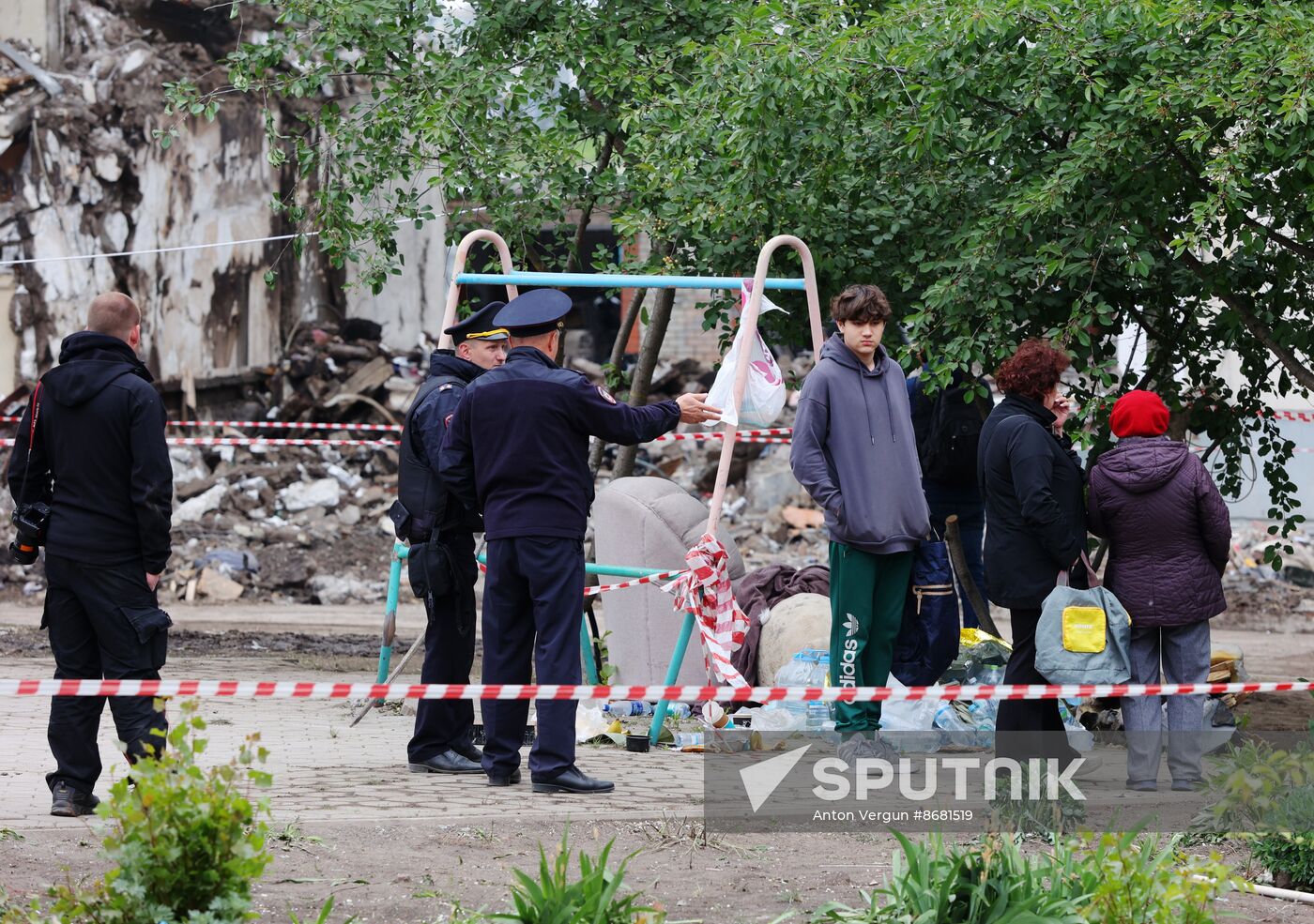 Russia Ukraine Military Operation Shelling Aftermath