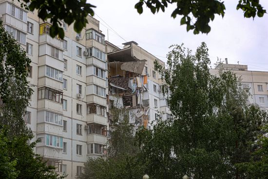 Russia Ukraine Military Operation Shelling Aftermath