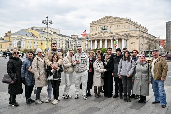 RUSSIA EXPO. Tour for newlyweds who got married at RUSSIA EXPO