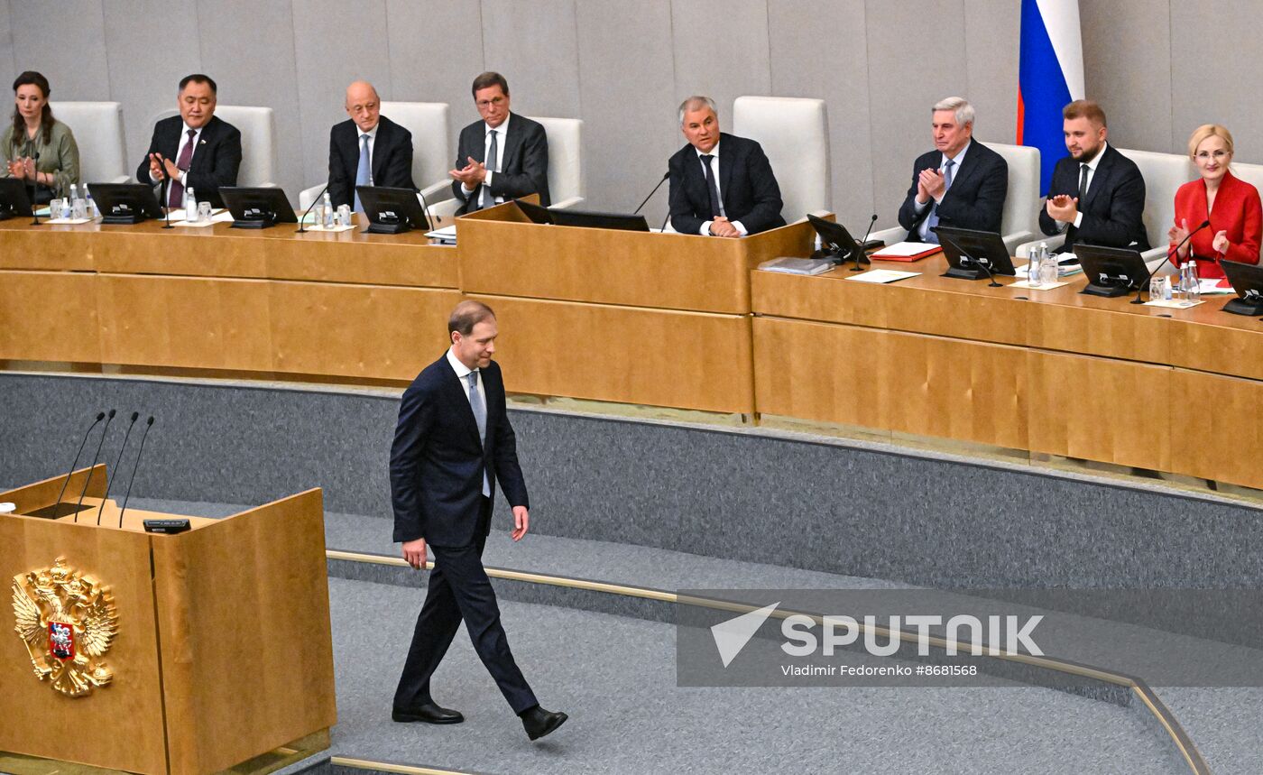 Russia Parliament Deputy Prime Ministers