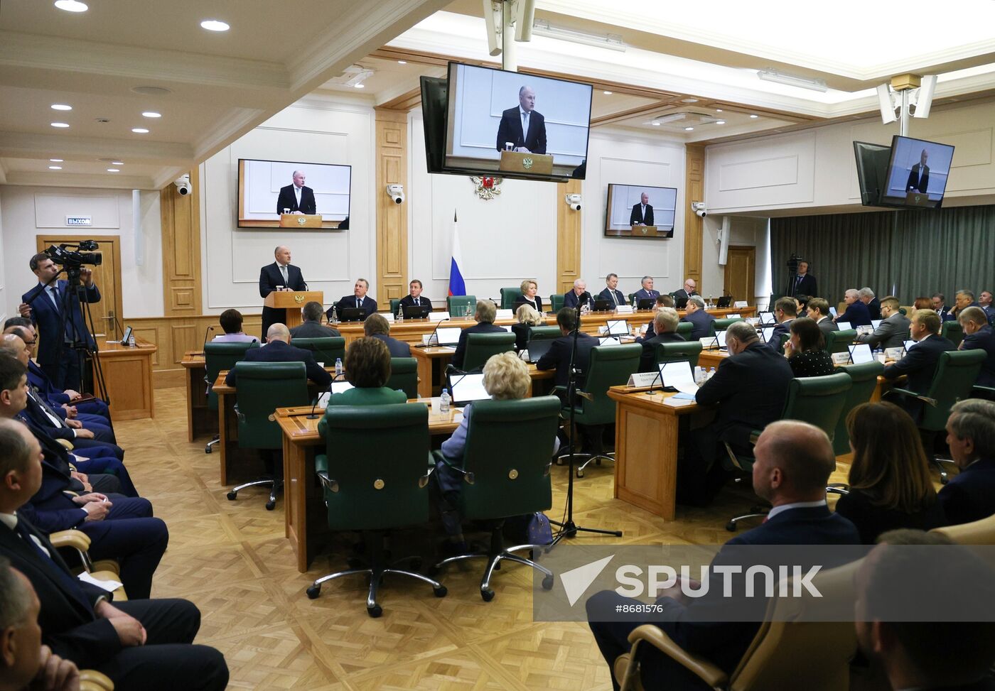 Russia Parliament Ministers