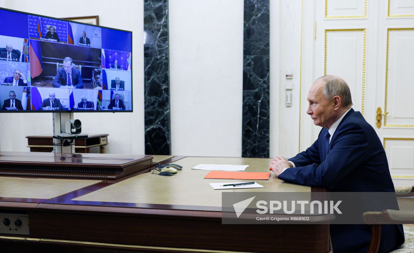 Russia Putin Security Council