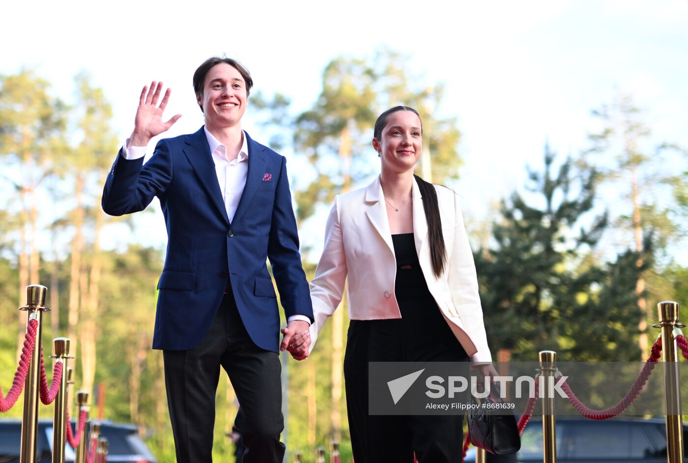 Russia Ice Hockey Kontinental League Season Closing Ceremony