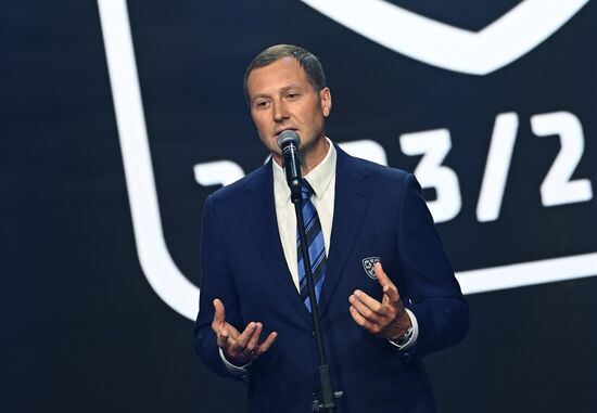 Russia Ice Hockey Kontinental League Season Closing Ceremony