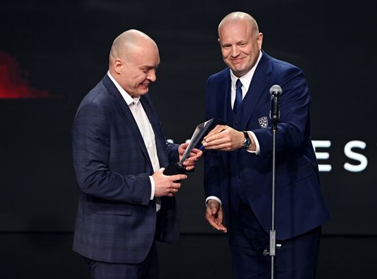 Russia Ice Hockey Kontinental League Season Closing Ceremony