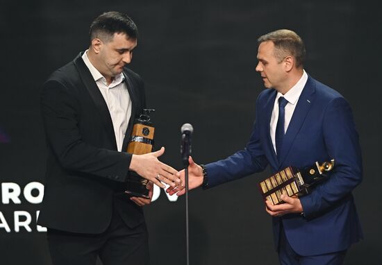 Russia Ice Hockey Kontinental League Season Closing Ceremony