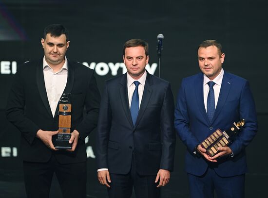 Russia Ice Hockey Kontinental League Season Closing Ceremony
