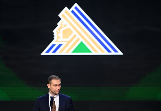 Russia Ice Hockey Kontinental League Season Closing Ceremony