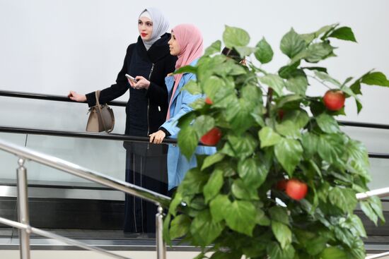 Official opening ceremony of the Halal Trade Fair. Photos can be used on terms listed in the media-bank's Forum section. Location: Russia, Republic of Tatarstan, Kazan. Author: Pavel Bednyakov/Sputnik. KAZANFORUM 2024. Opening ceremony of the Halal Trade Fair