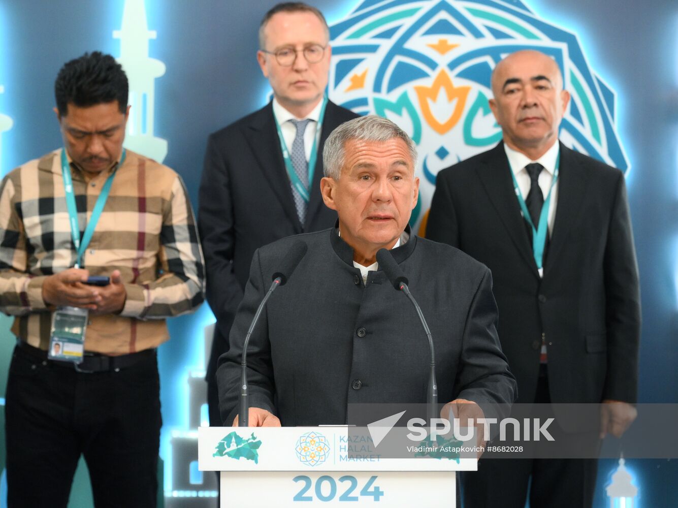 KAZANFORUM 2024. Opening ceremony of the Halal Trade Fair