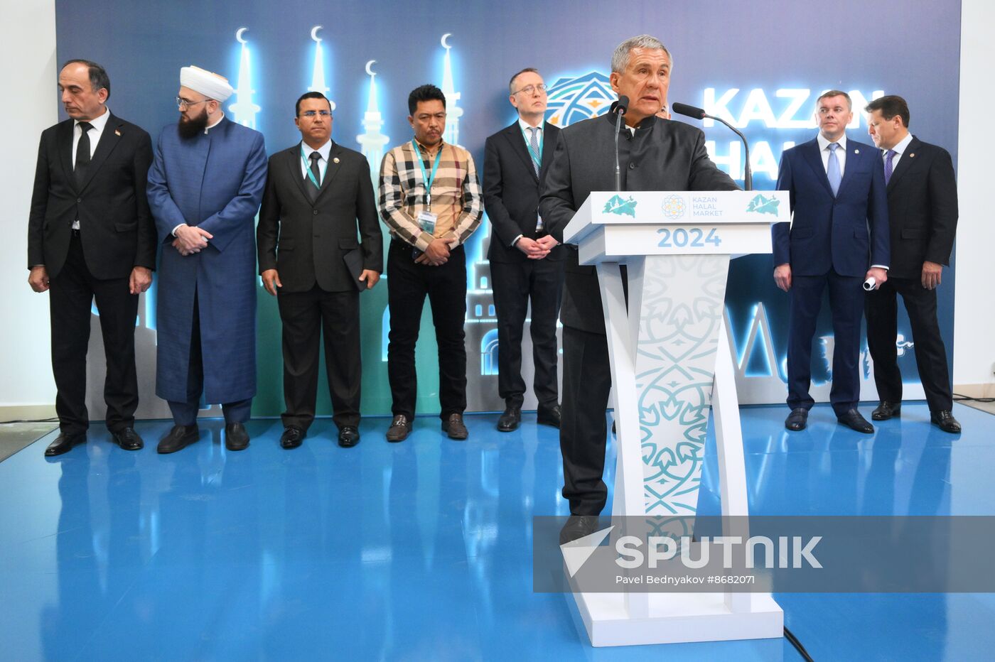 KAZANFORUM 2024. Opening ceremony of the Halal Trade Fair