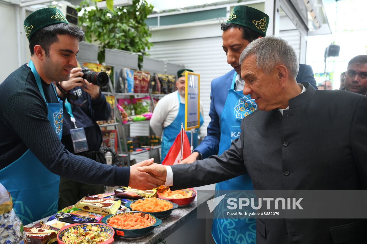 KAZANFORUM 2024. Opening ceremony of the Halal Trade Fair