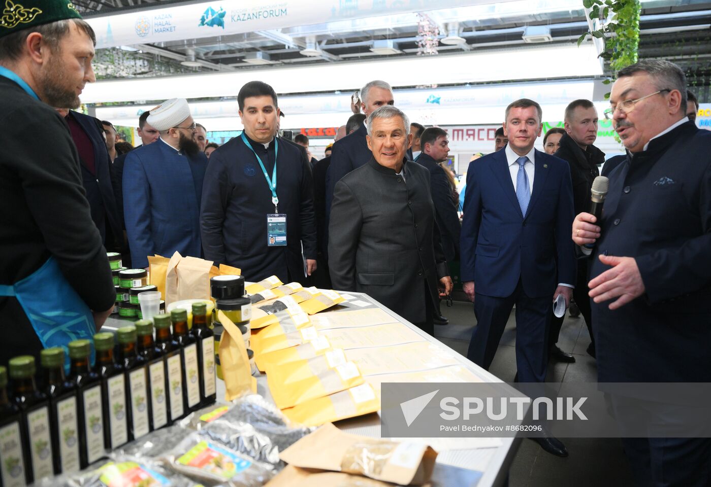 KAZANFORUM 2024. Opening ceremony of the Halal Trade Fair