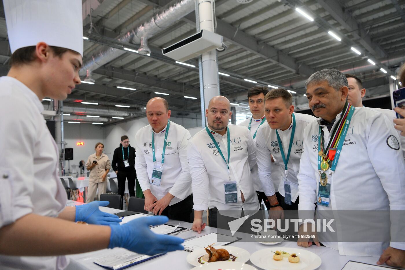 KAZANFORUM 2024. Opening of the tournament of young chefs, presentation of cultural performances