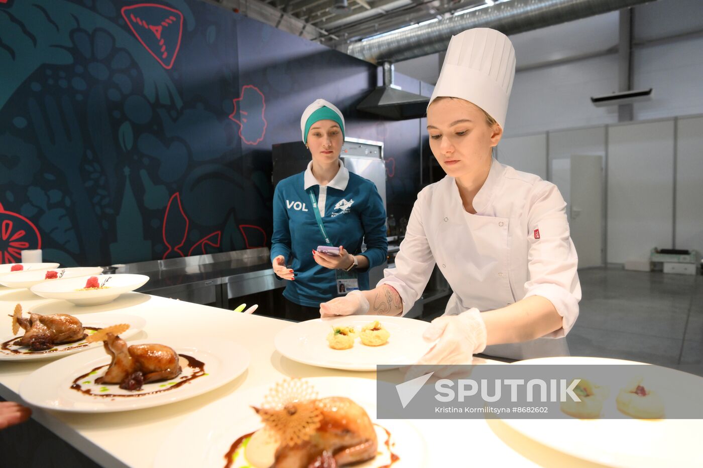 KAZANFORUM 2024. Opening of the tournament of young chefs, presentation of cultural performances