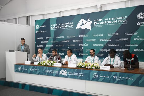 KAZANFORUM 2024. Press conferences