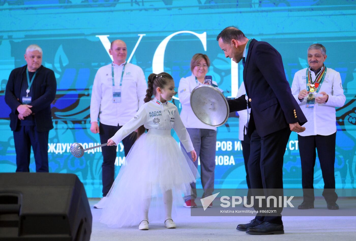 KAZANFORUM 2024. Opening of the tournament of young chefs, presentation of cultural performances