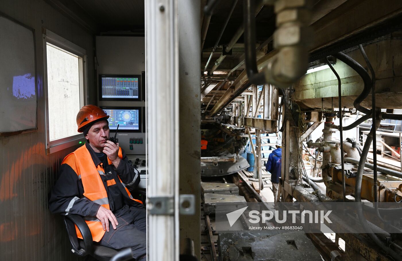 Russia Moscow Metro Construction