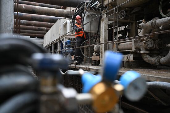 Russia Moscow Metro Construction