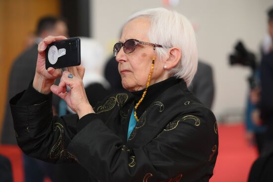 KAZANFORUM 2024. Digital design and fashion industry: national aspect. Photos can be used on terms listed in the media-bank's Forum section. Location: Russia, Republic of Tatarstan, Kazan. Author: Alexandr Kryazhev/Sputnik. KAZANFORUM 2024. Digital design and fashion industry: national aspect