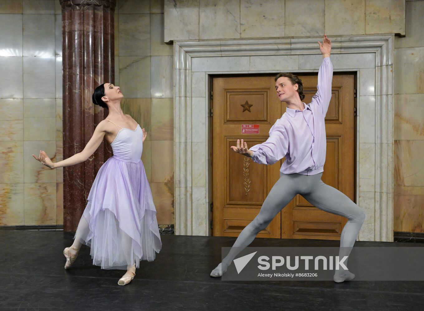 Russia Moscow Metro Anniversary