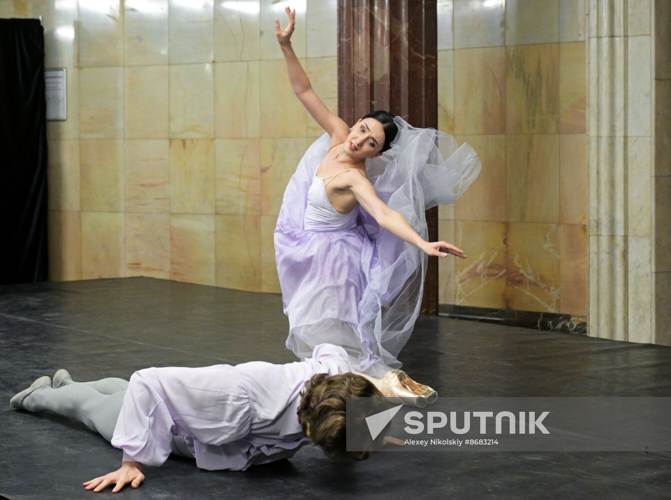 Russia Moscow Metro Anniversary