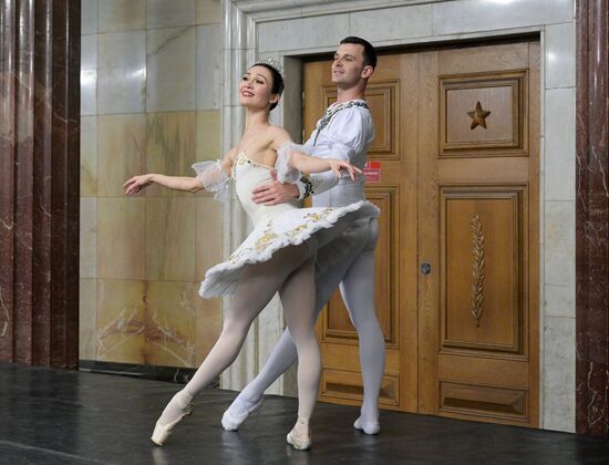 Russia Moscow Metro Anniversary