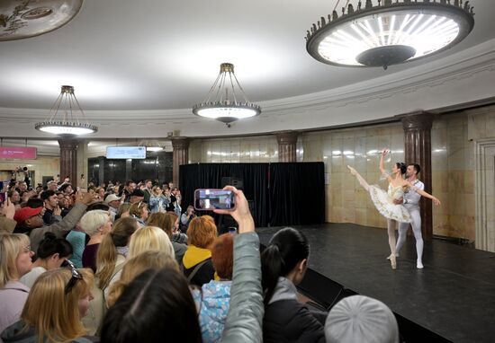 Russia Moscow Metro Anniversary