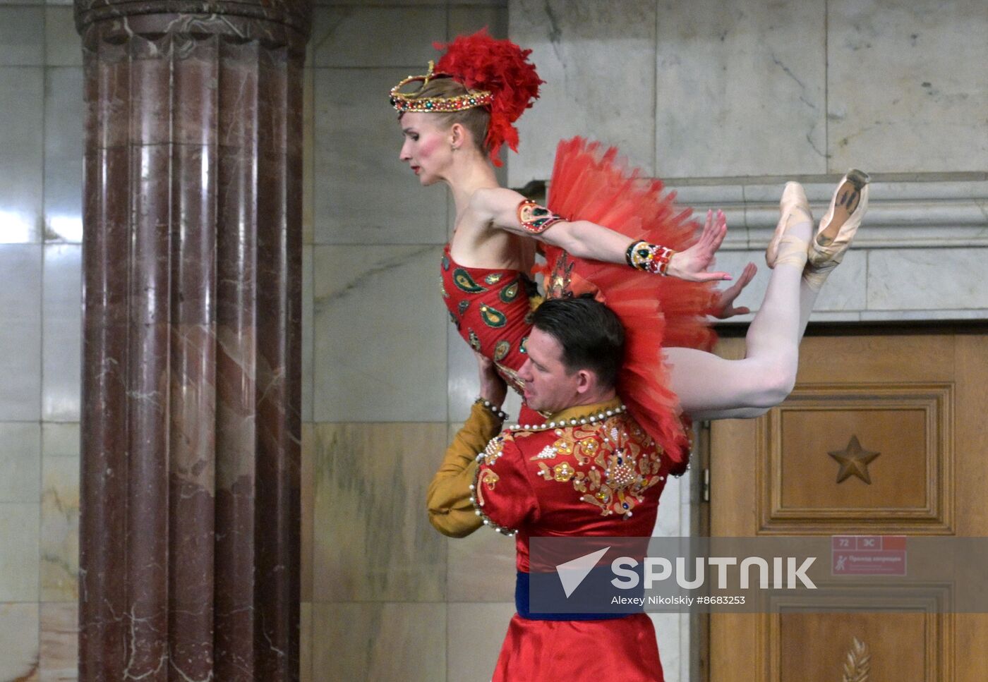 Russia Moscow Metro Anniversary