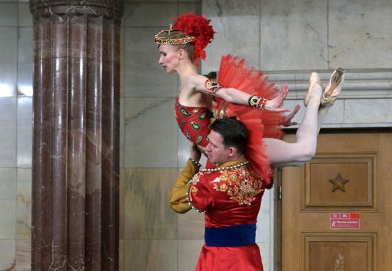 Russia Moscow Metro Anniversary