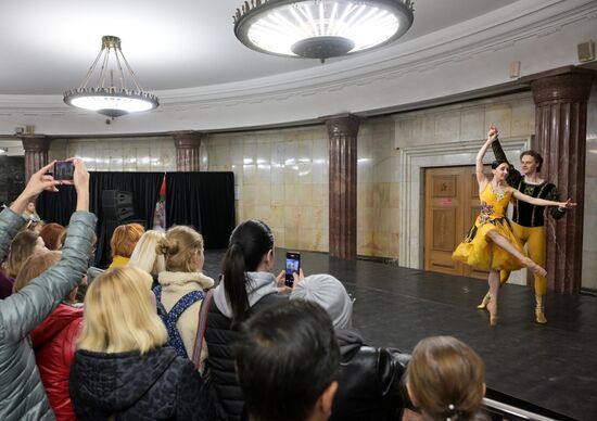 Russia Moscow Metro Anniversary