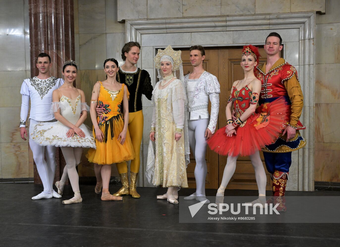 Russia Moscow Metro Anniversary