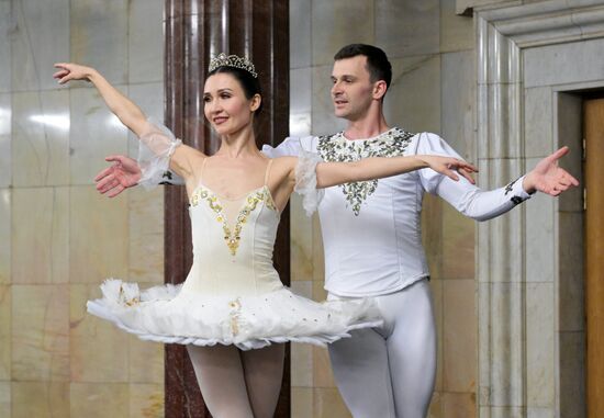 Russia Moscow Metro Anniversary