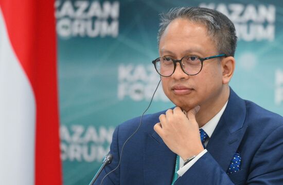 KAZANFORUM 2024. Meeting of co-chairs of Russian-Indonesian Working Group on Trade, Industry and Investment